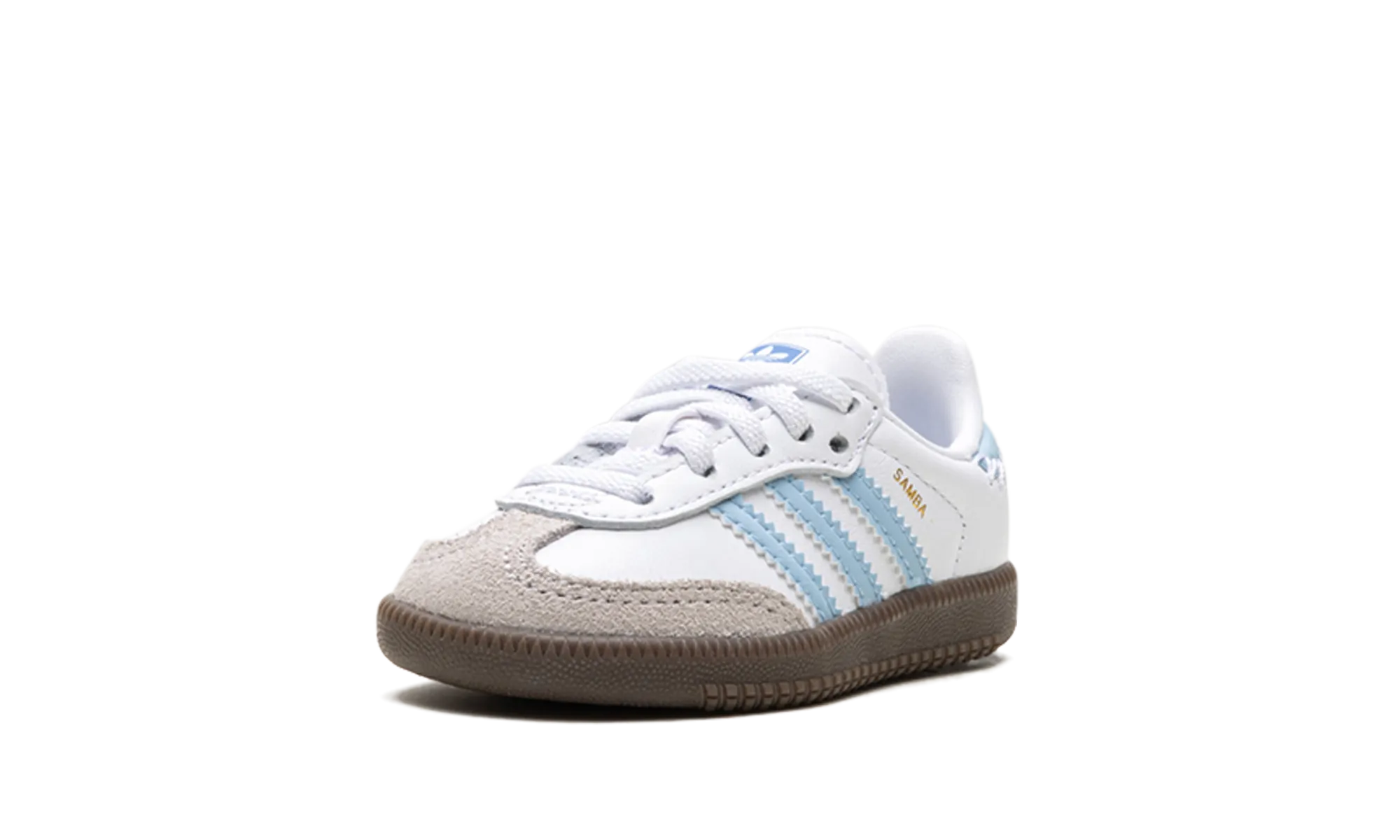 SAMBA OG TD "Cloud White / Clear Sky / Blue" Senior Friendly Kick Back