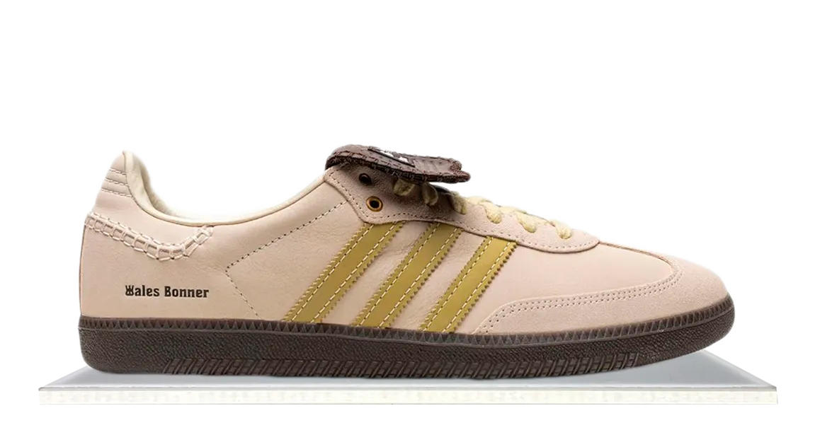 Adidas Samba x Wales Bonner Ecrtin Brown Hike Meet Foot Balance