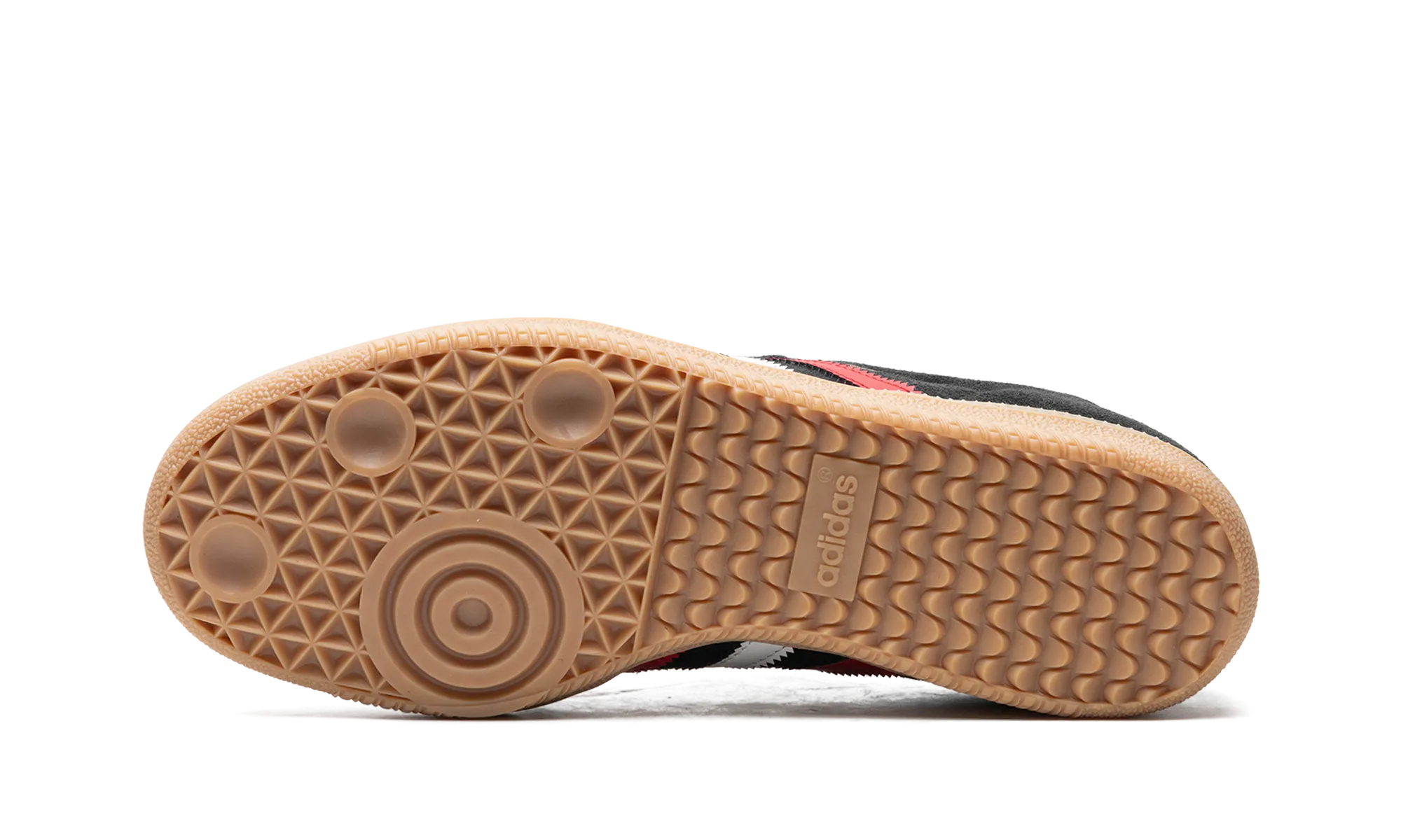 Samba OG "core black/better scarlet/GUM 3" Heat Step
