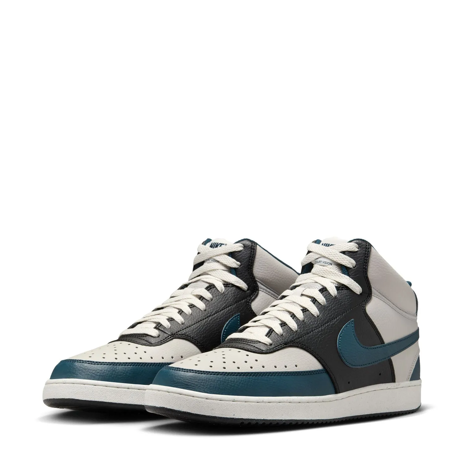 Court Vision Mid Next Nature - Mens Lake Step Comfort