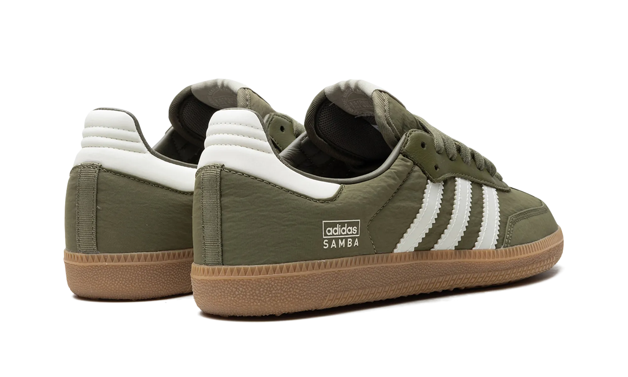 Weather Friendly TPU sole Samba "Reflective Pack - Focused Olive"