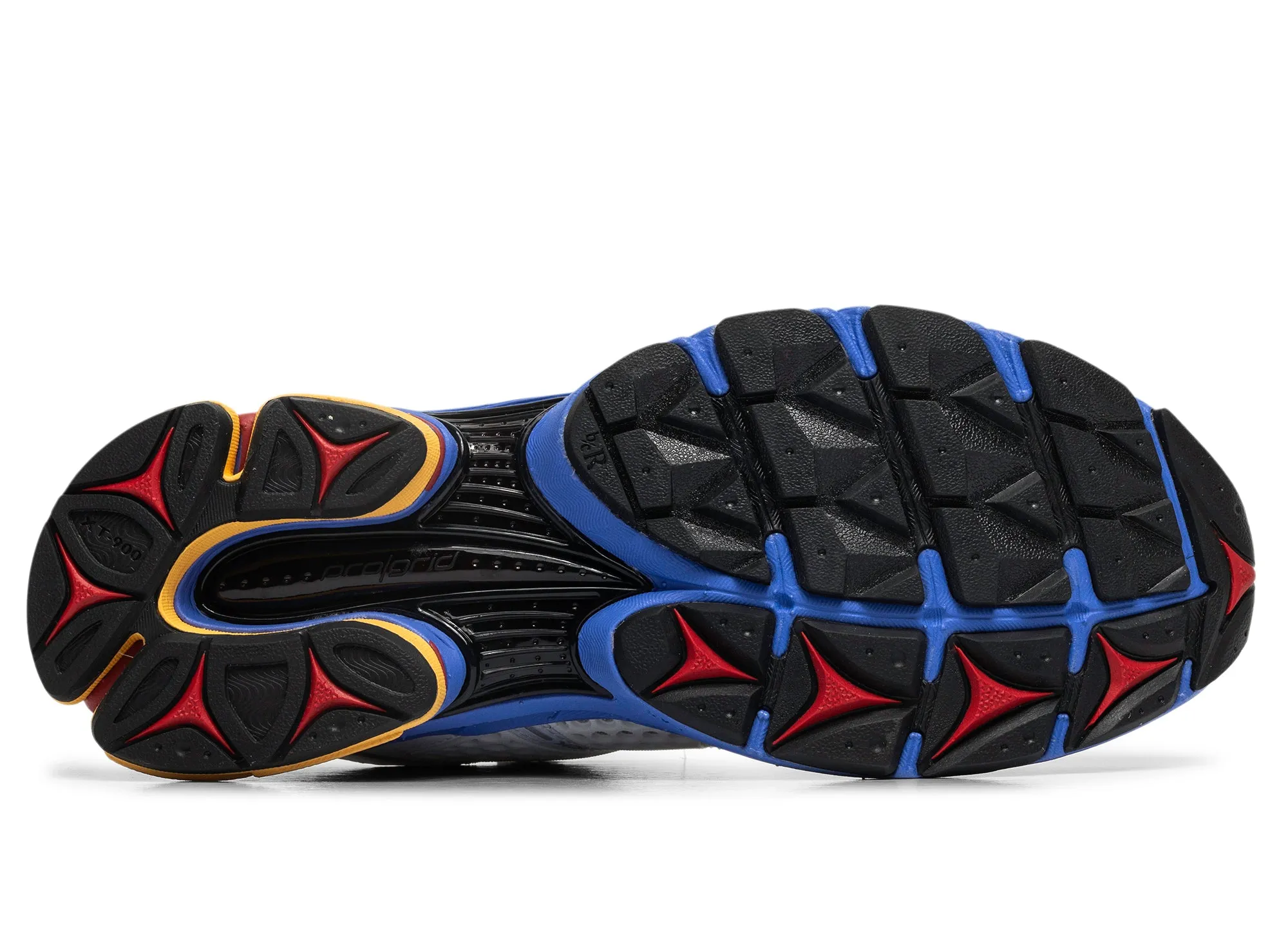 Saucony Progrid Triumph 4 Galaxy in White Impact Resistant Plate