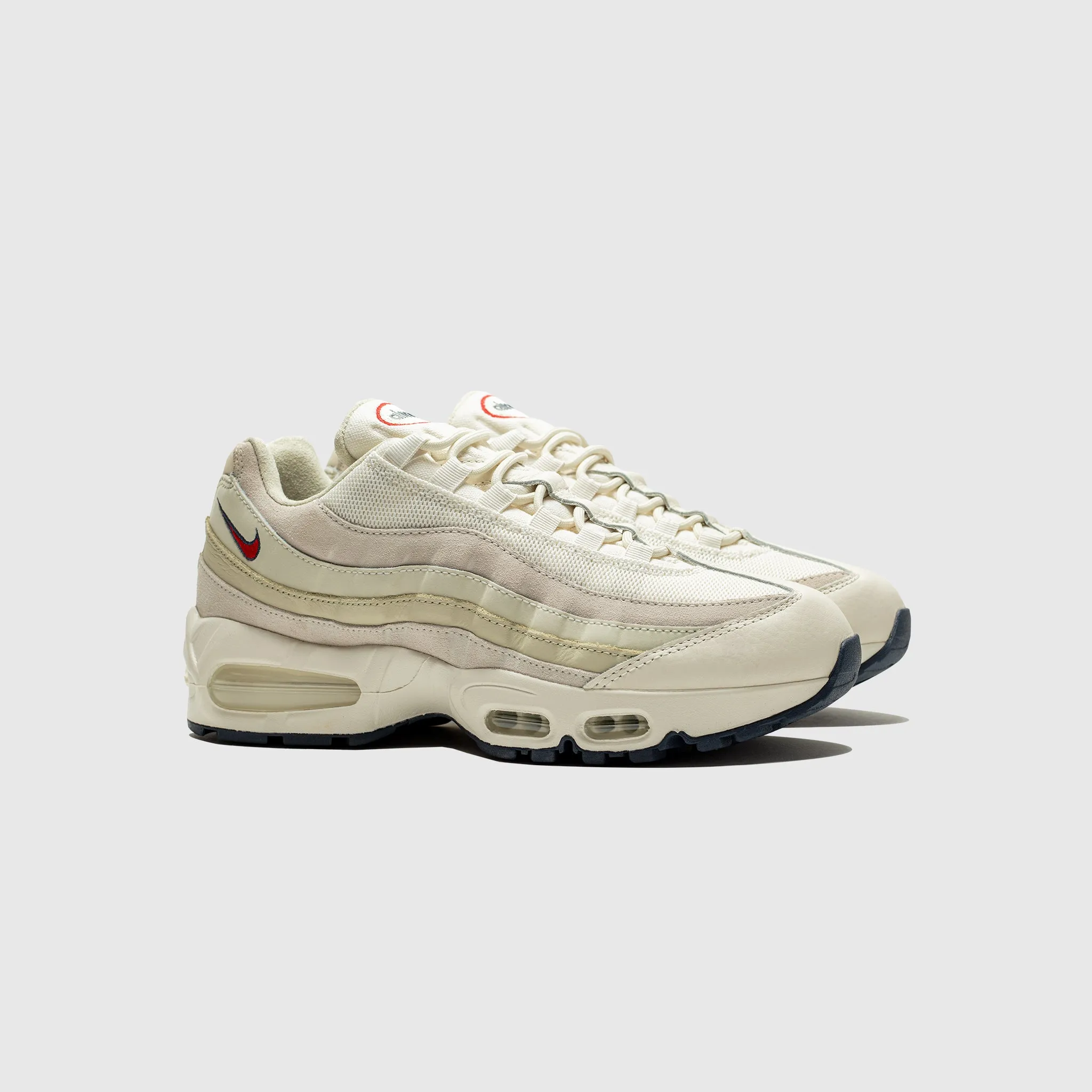 Fast Go Friction Free Inner Seams AIR MAX 95 OG PRM "PALE IVORY"
