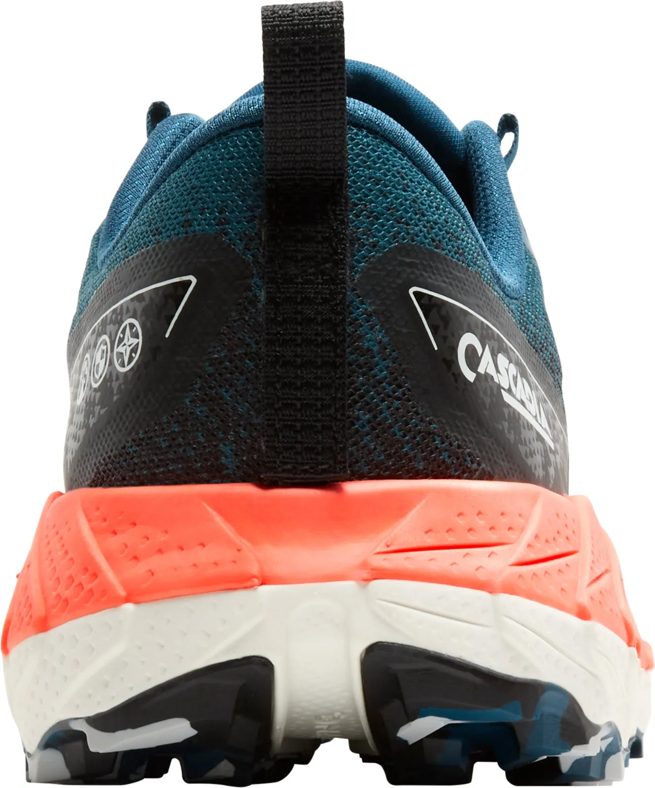 3D Fit Brooks Cascadia 18 Mens Trail Running Shoes - Blue