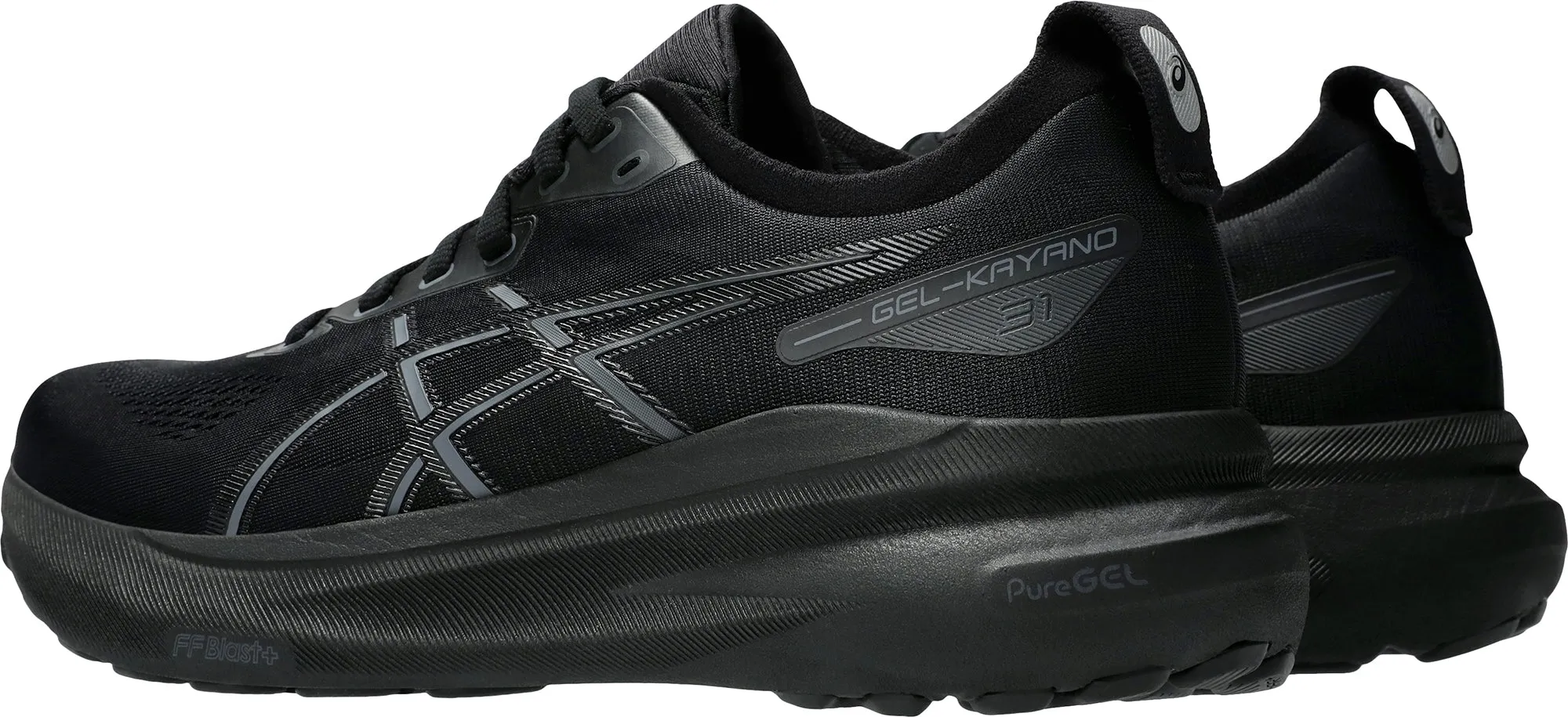 Asics Gel Kayano 31 Mens Running Shoes - Black running in fall