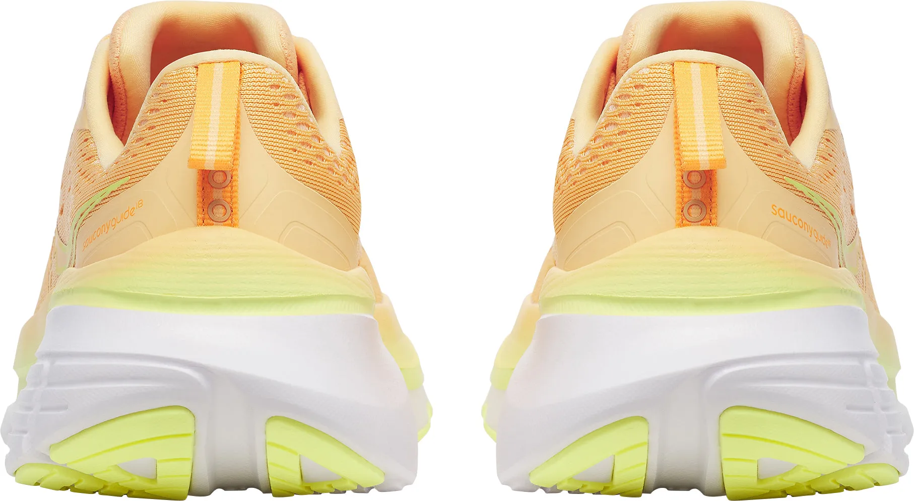 scientific - event running wear shoe width Saucony Guide 18 Womens Running Shoes - Orange