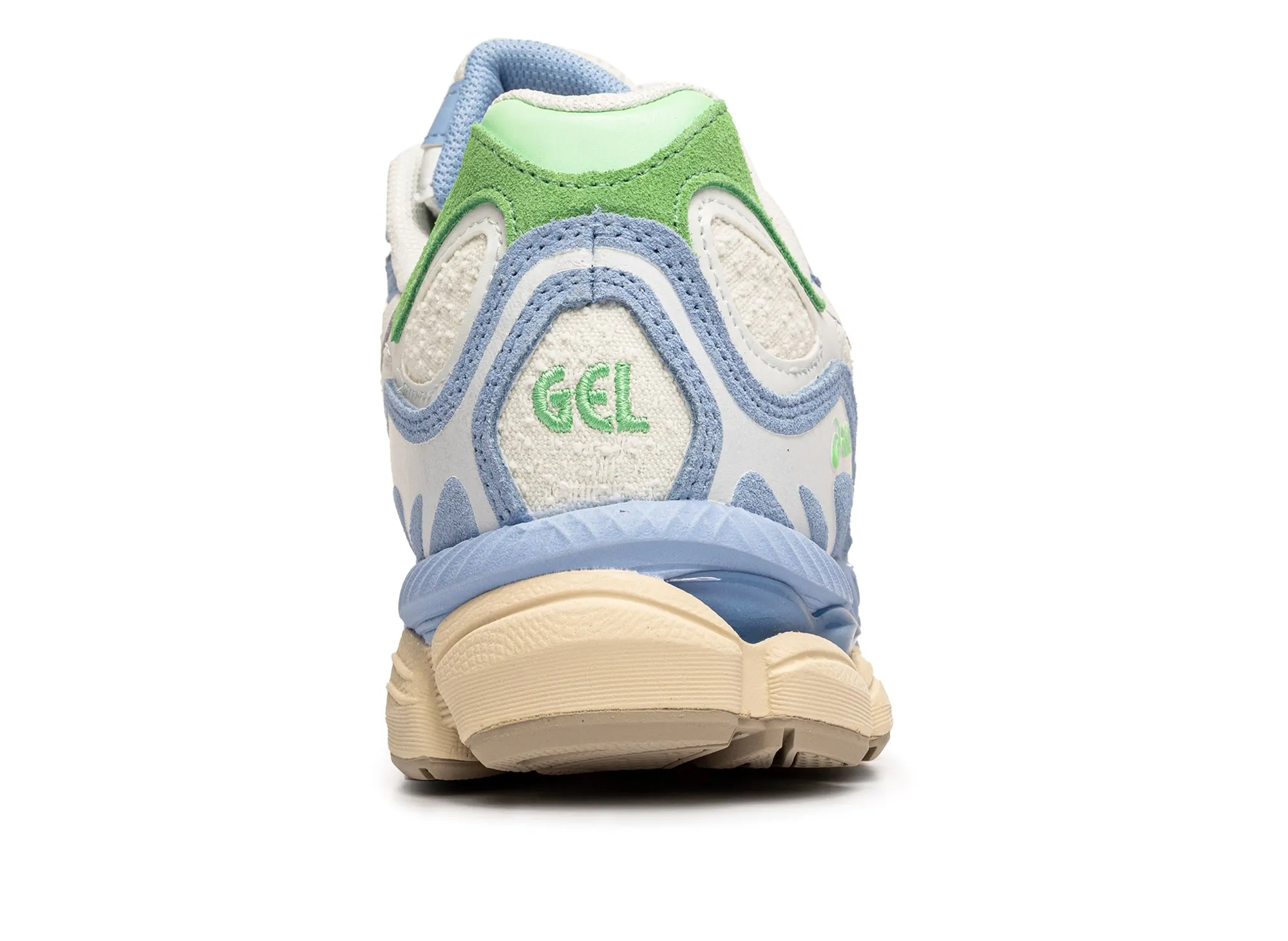 Asics Gel-NYC Airy Blue xld running in a strait area shoes Comfortable Tongue