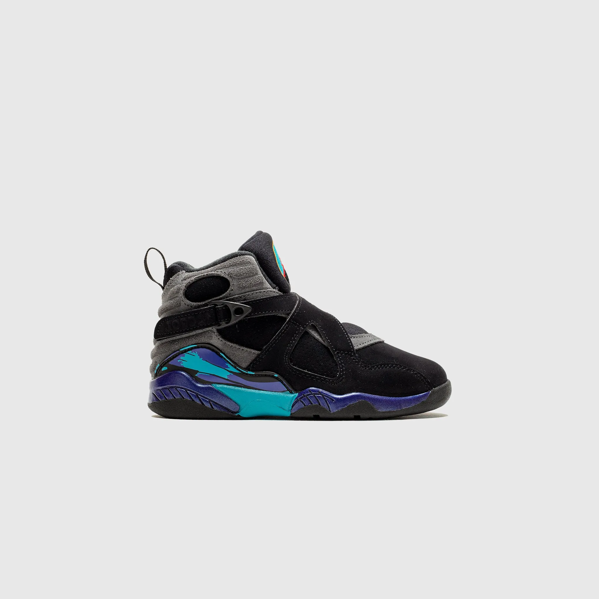 Sustainable Leather AIR JORDAN 8 RETRO (PS) "AQUA"