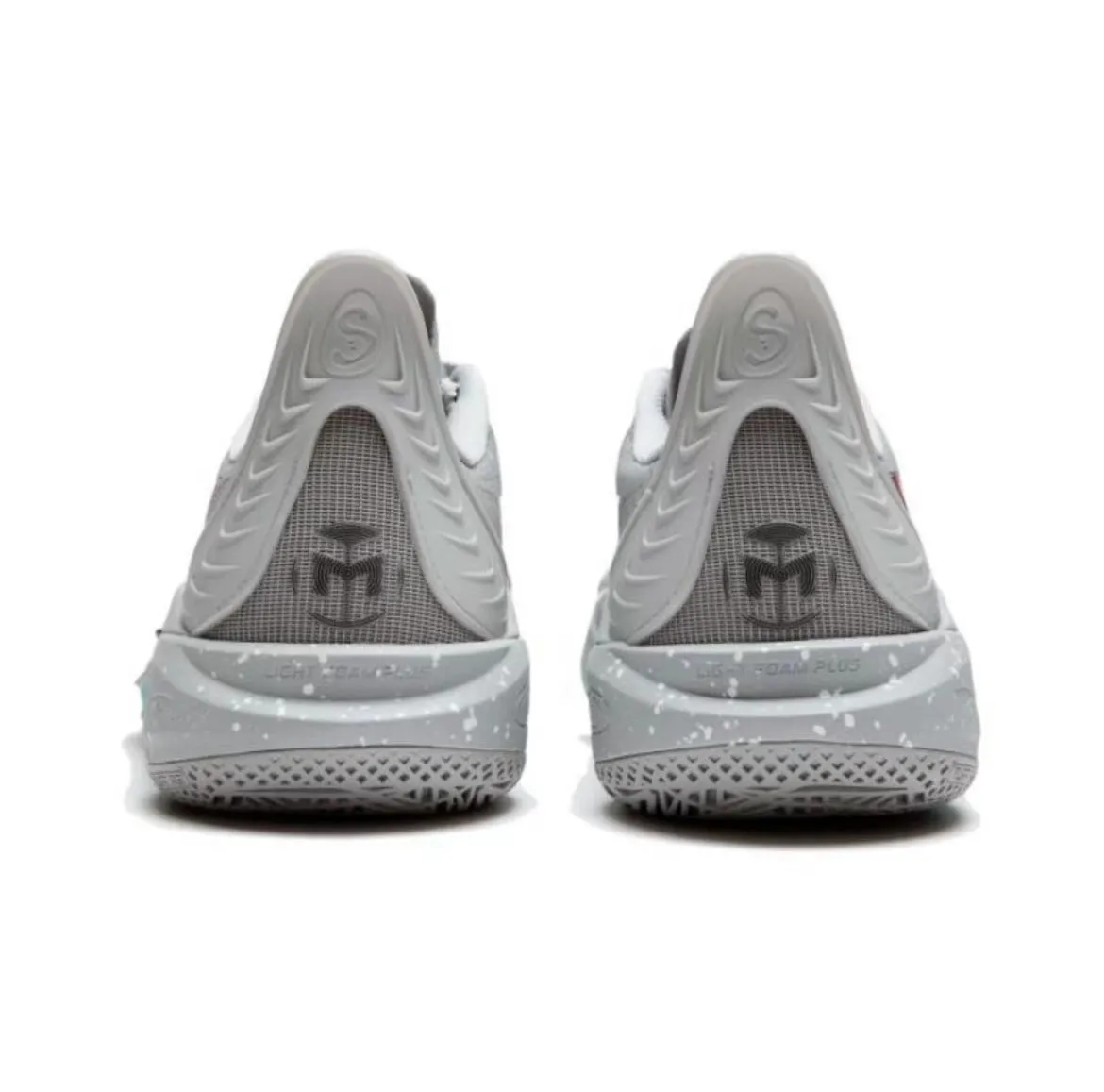 Anatomical Heel Cup Great White Shark??CJ?McCollum x Li-Ning Sonic 12 - Gray