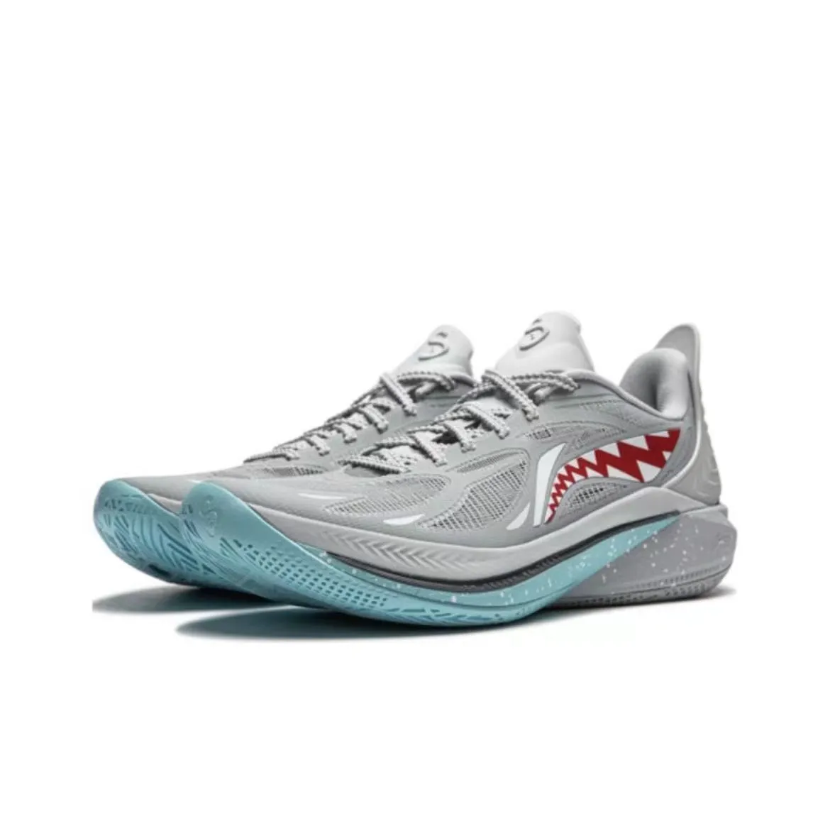 Shock Diffusing Midsole Great White Shark??CJ?McCollum x Li-Ning Sonic 12 - Gray
