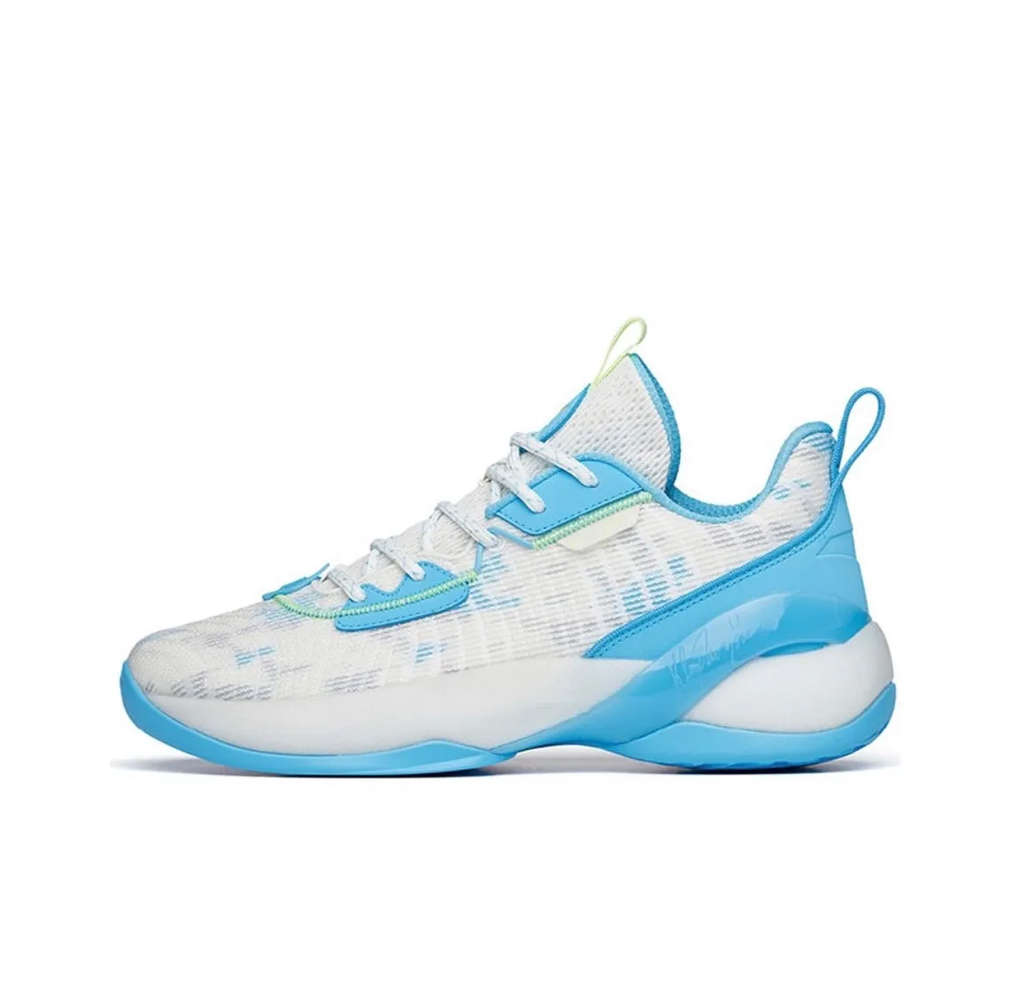 Anta Klay Thompson Light Cavalry 7 - Blue/White Neutral Foot Alignment Strategic Flex Zones