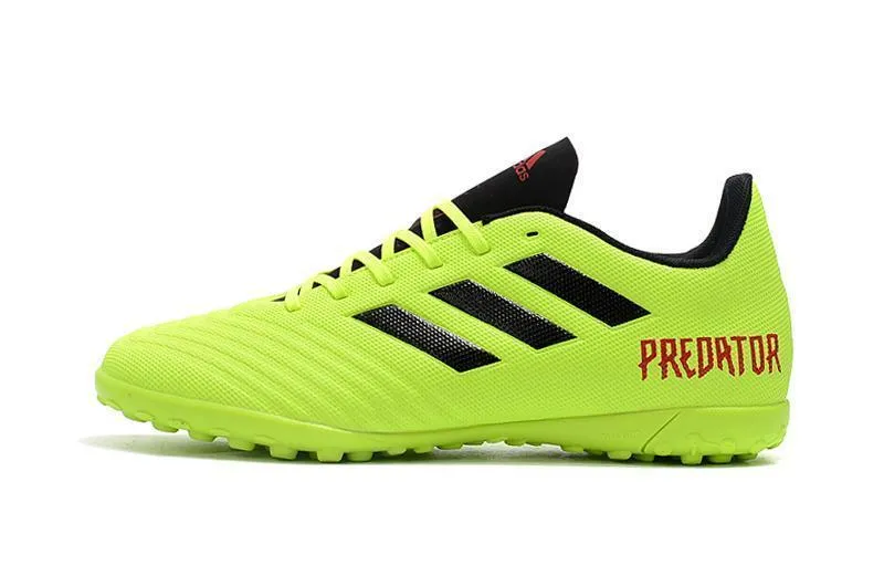 Lean Fit New Adidas Predator Accelerator TF Soccer Cleats Shoes Green Black