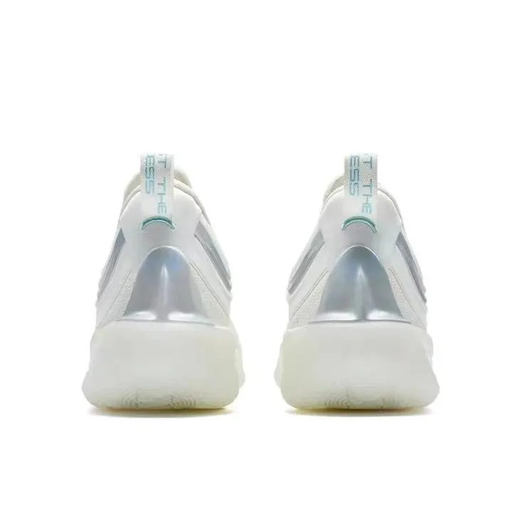 Microfiber Layered Upper Flexible Torsion Plate Xtep Zhang Zhenlin ZL1 - White