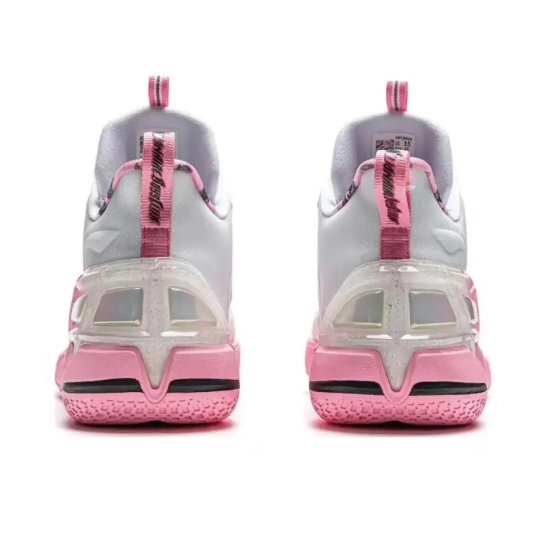 Unibody Upper Construction Li-Ning Badfive 4 - White/Pink