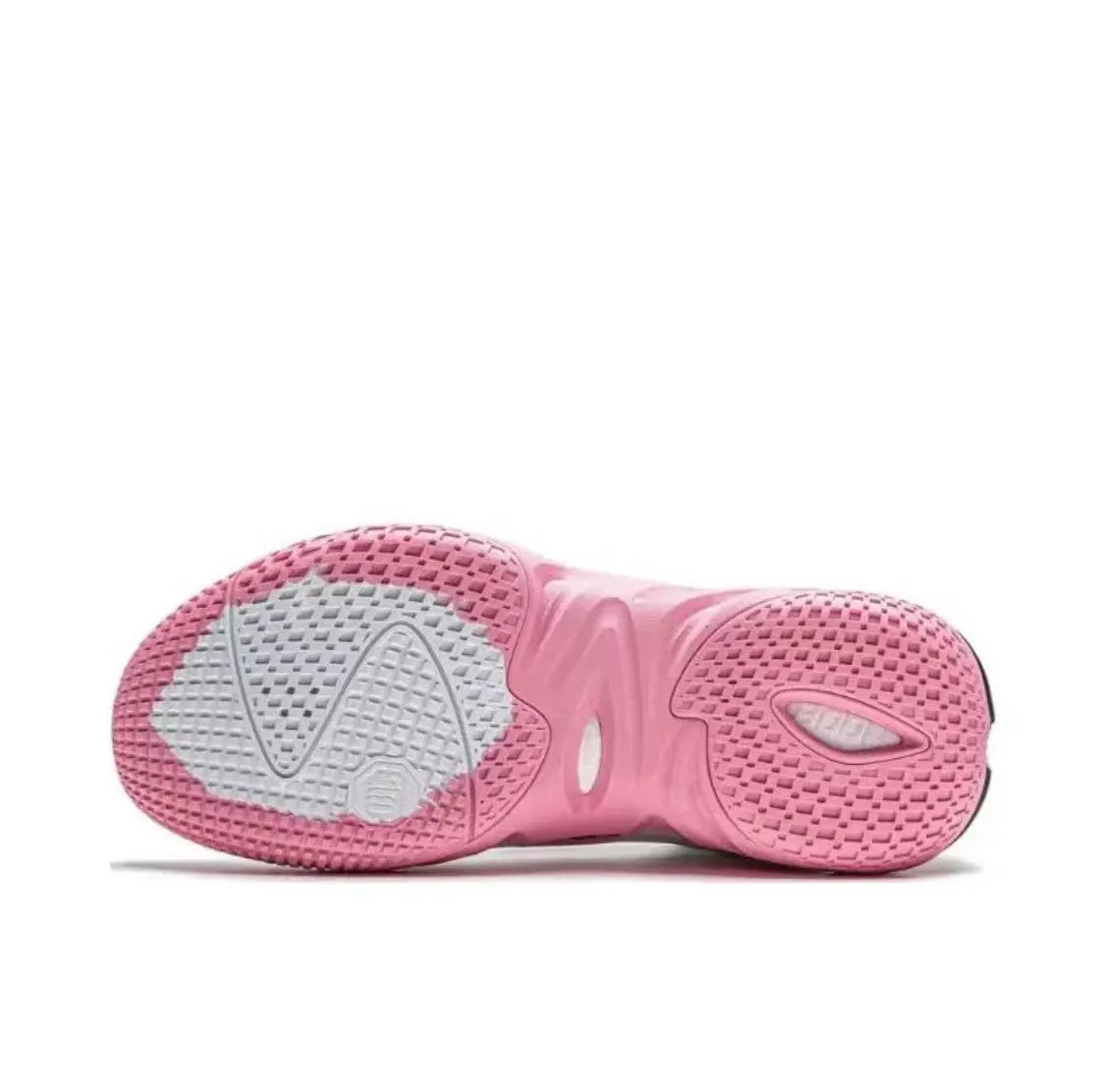 Torsional Support Plate Dual Density Cushion Li-Ning Badfive 4 - White/Pink
