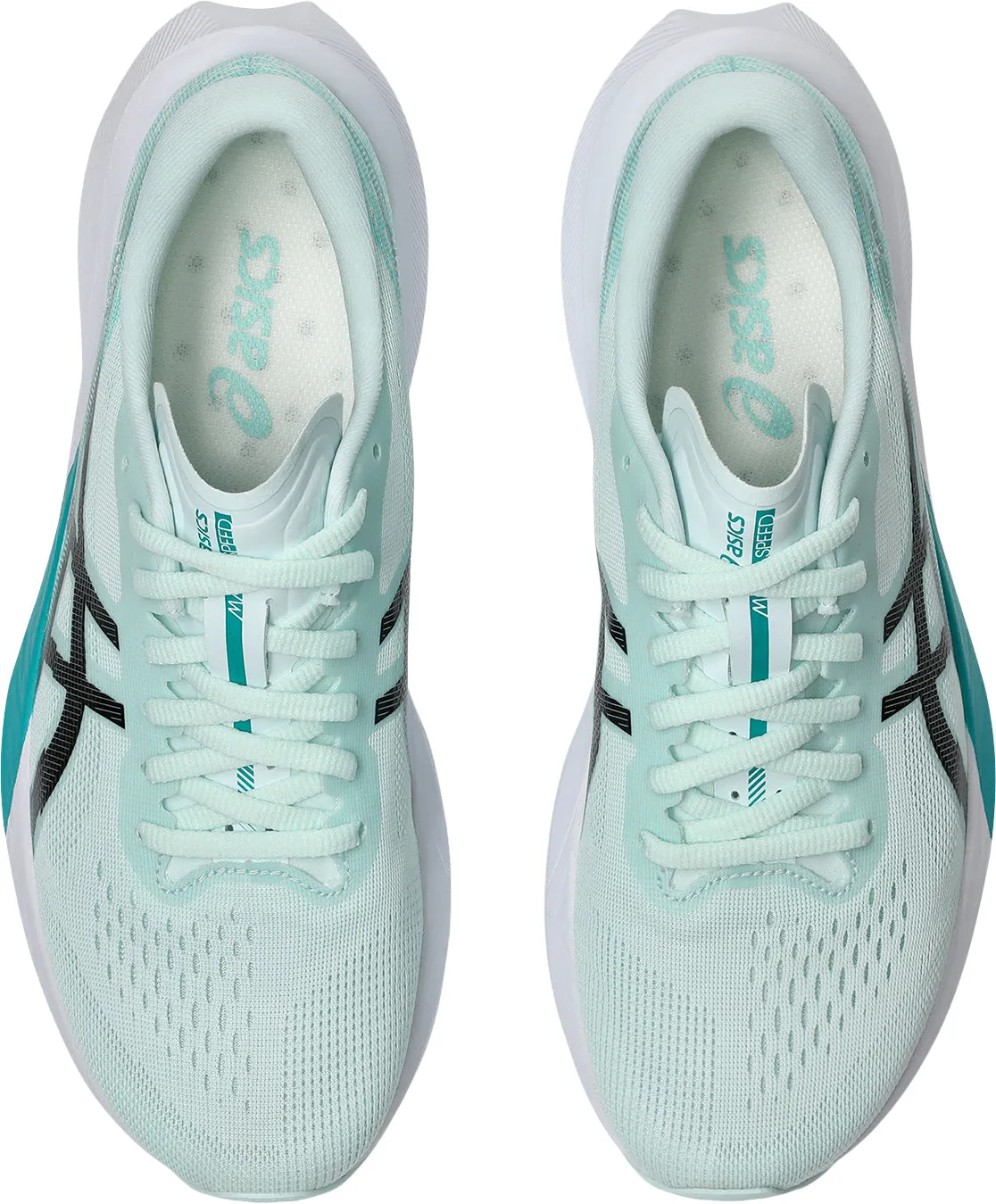 Asics Magic Speed 4 Womens Running Shoes - Green synthetic strength Outdoor Session