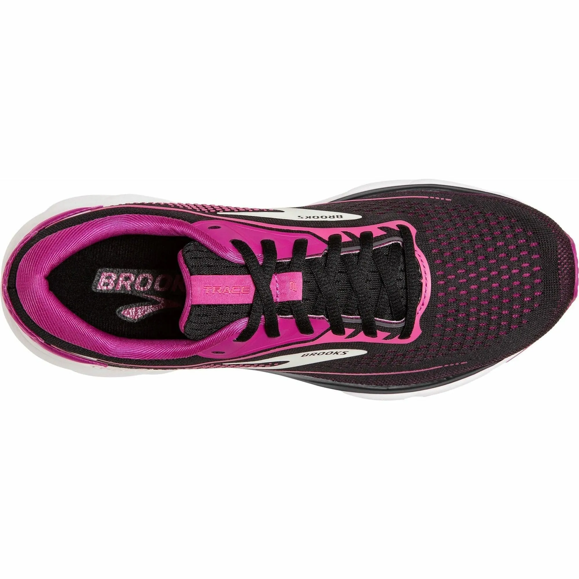 pronation control shoes Brooks Trace 2 Womens Running Shoes - Black
