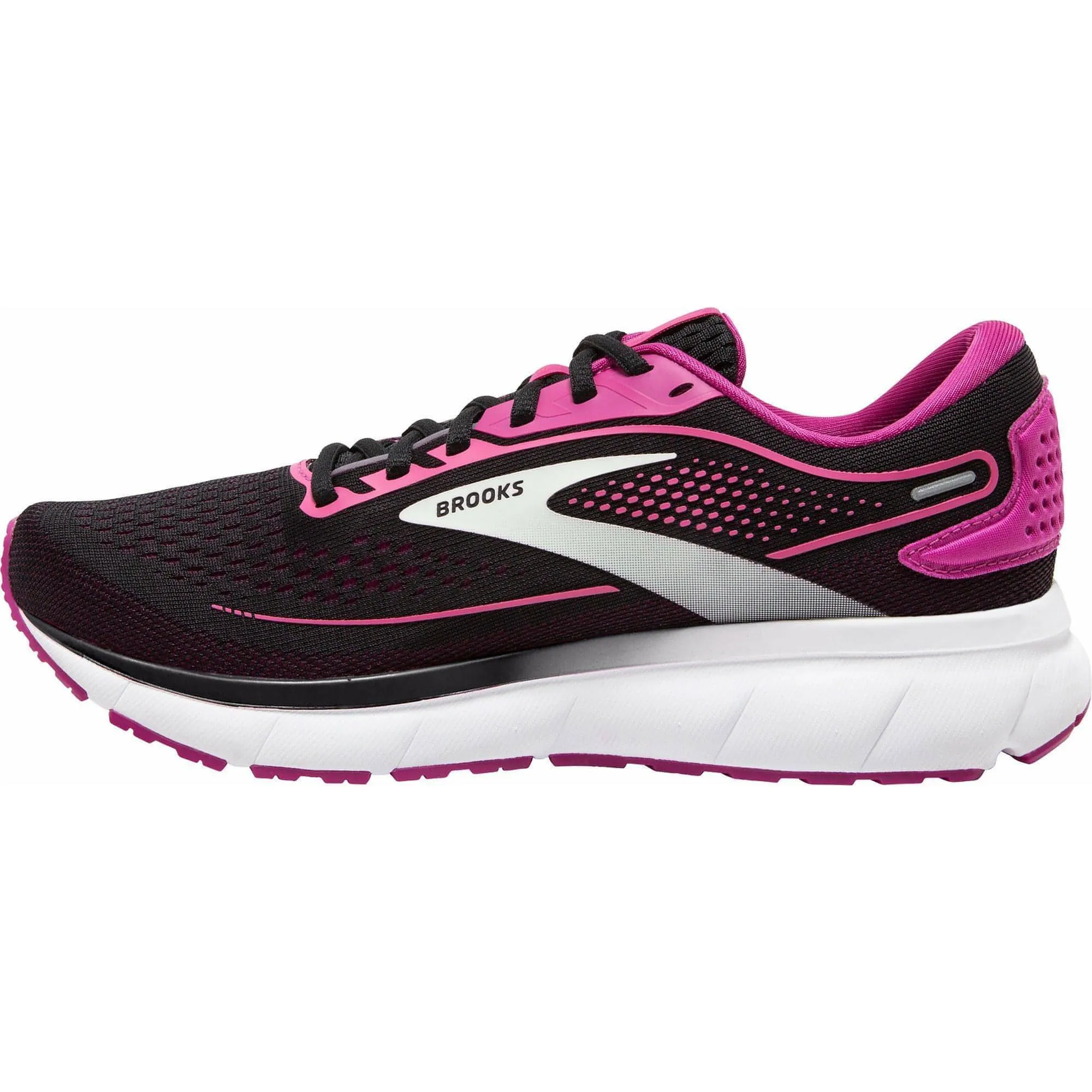 Brooks Trace 2 Womens Running Shoes - Black Comfort Lock Ventilated Insoles