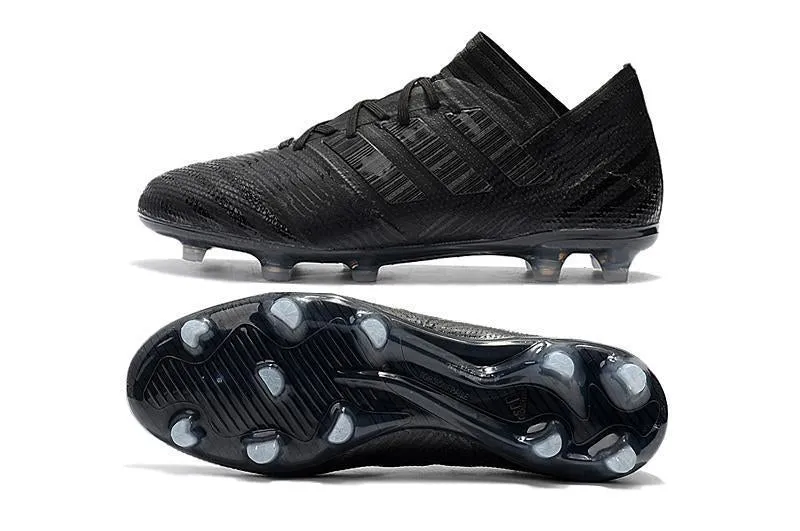 New Adidas Nemeziz Messi FG Soccer Cleats Shoes Black Optimal Support