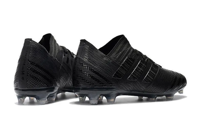 Hard Field New Adidas Nemeziz Messi FG Soccer Cleats Shoes Black