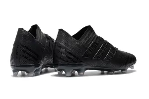 Hard Field New Adidas Nemeziz Messi FG Soccer Cleats Shoes Black