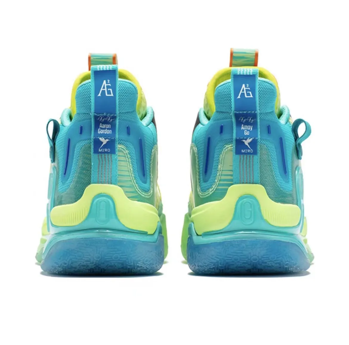 361?? Aaron Gordon AG1 Pro - Lemon Green Double Layer Midsole