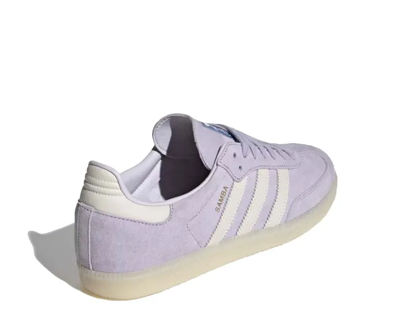 Stacked Heel Design Adidas Samba OG