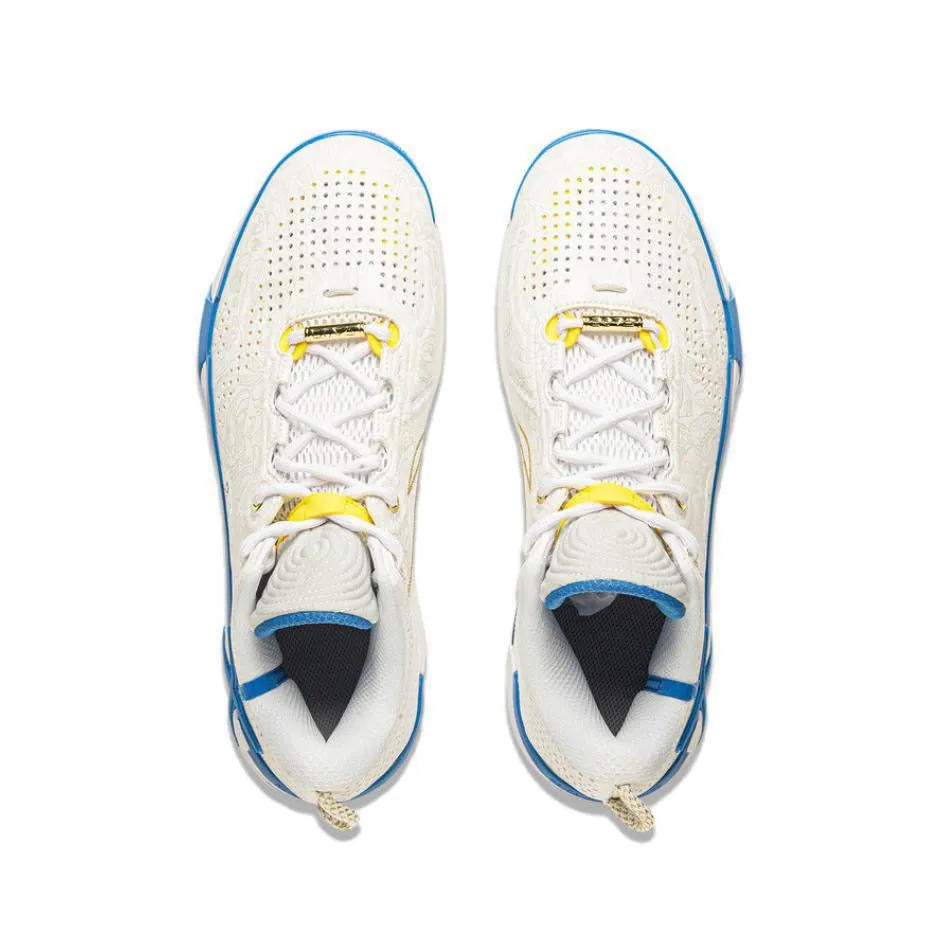 Li-Ning Wade Shadow 6 - White/Blue Roll Over Protection MidTopStyle