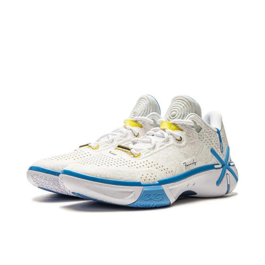 EnhancedStability Flexible Forefoot Flexure Li-Ning Wade Shadow 6 - White/Blue