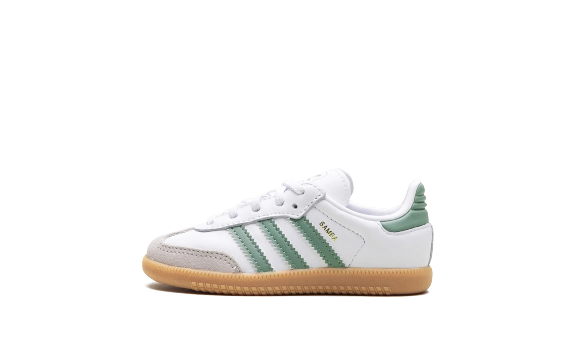 soft inside Samba OG TD "Cloud White SIlver Green"