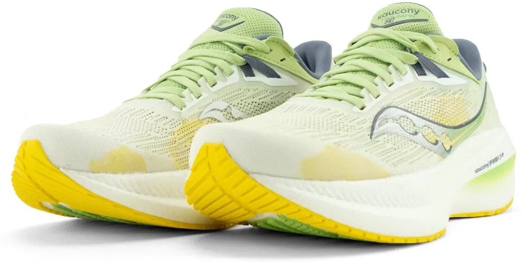 durability - brand shoes kids' Saucony Triumph 21 Womens Running Shoes - White