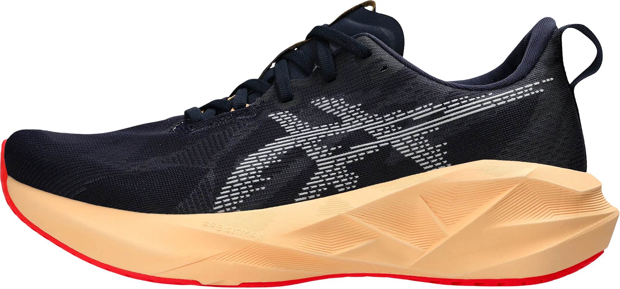Asics NovaBlast 5 Mens Running Shoes - Blue Dynamic Ankle Support