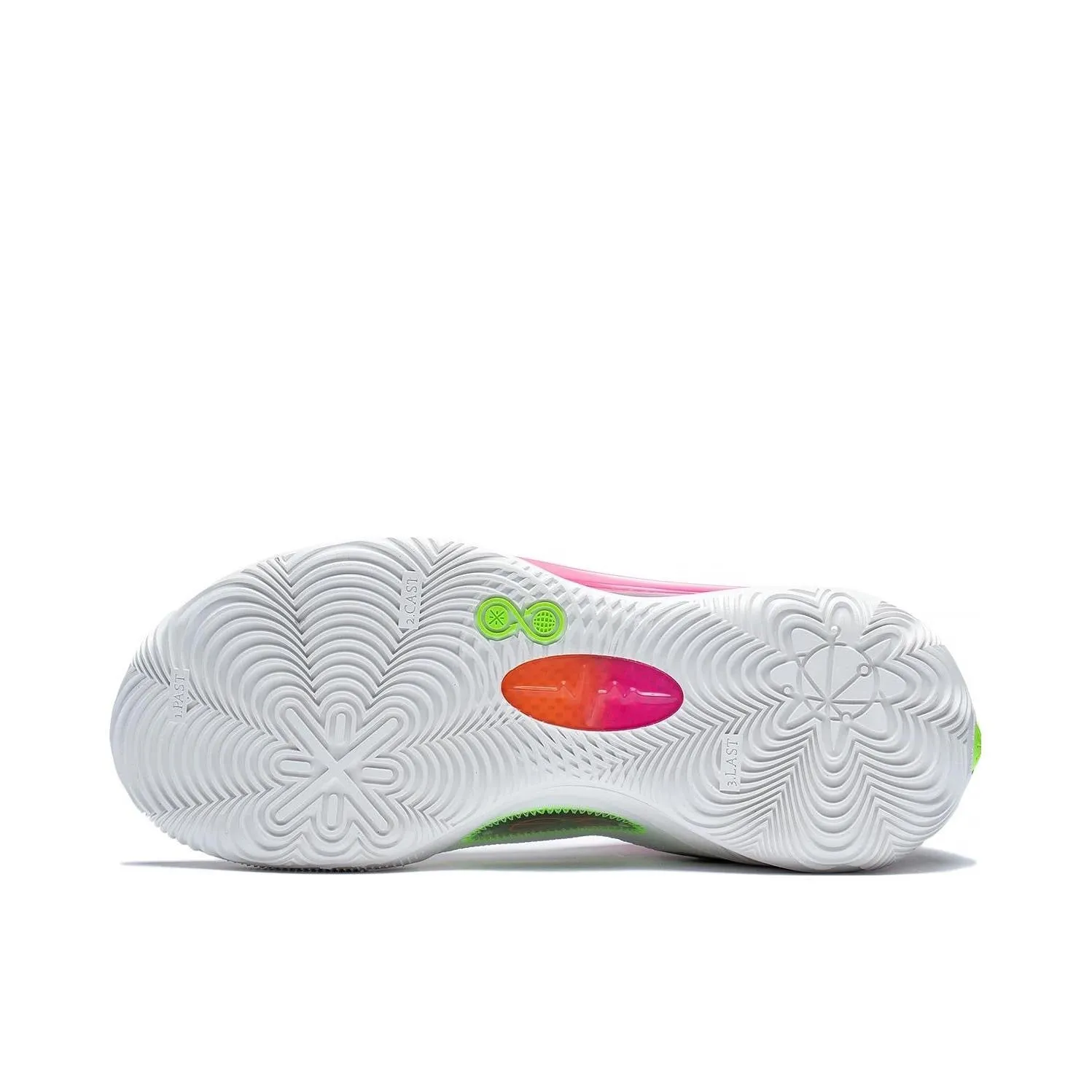 Neutral Stride Alignment Li Ning Wade 808 2 Ultra Sports Shoes - Creamy white