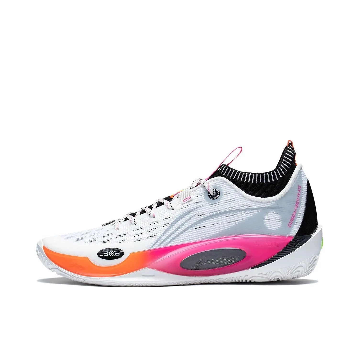 Precision Cut Motion Lightweight Foam Design Li Ning Wade 808 2 Ultra Sports Shoes - Creamy white