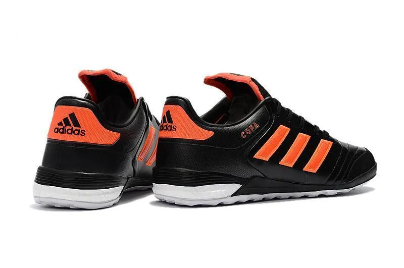 Adidas Copa Indoor Soccer Shoes Black/Orange Endurance Match