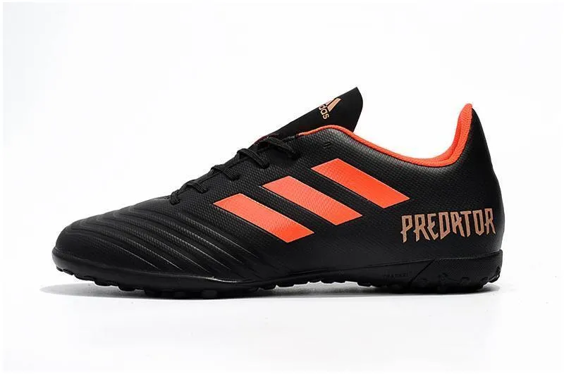 New Adidas Predator TF Soccer Cleats Shoes Black Orange Forward Propel