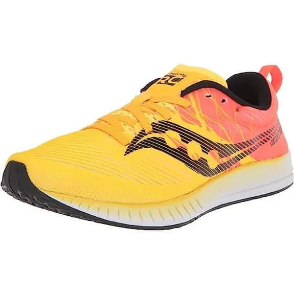 Saucony Fastwitch 9 Womens Running Shoes - Yellow cloudy Comfort Padding Around Ankle
