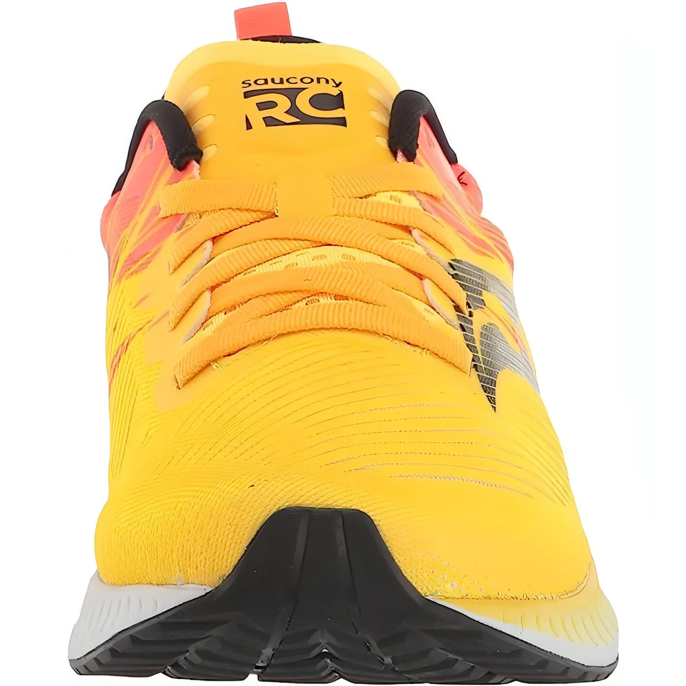 Breathable Knit Construction Torsion Rigidity Saucony Fastwitch 9 Womens Running Shoes - Yellow