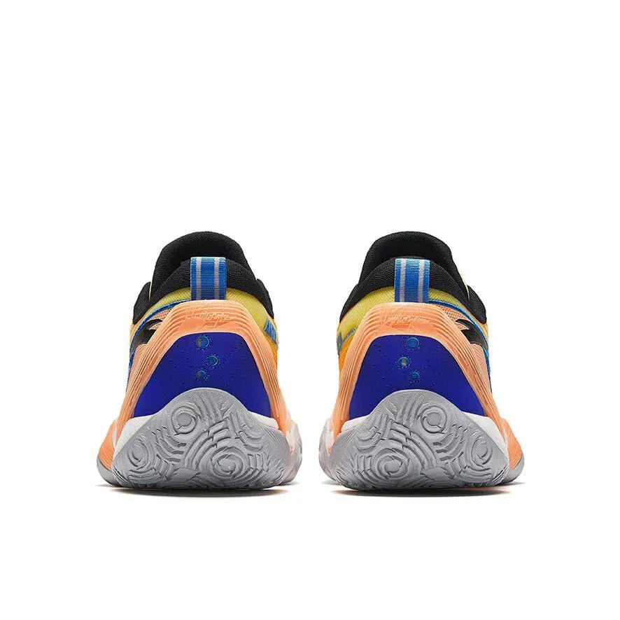 Anta Three-Point Rain 1 V2 - Yellow Knit Weave Technology Sporty Design