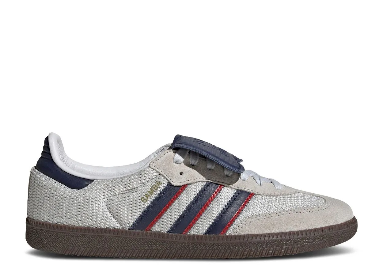 Adidas Samba LT Crystal White Dark Blue Day Tripper