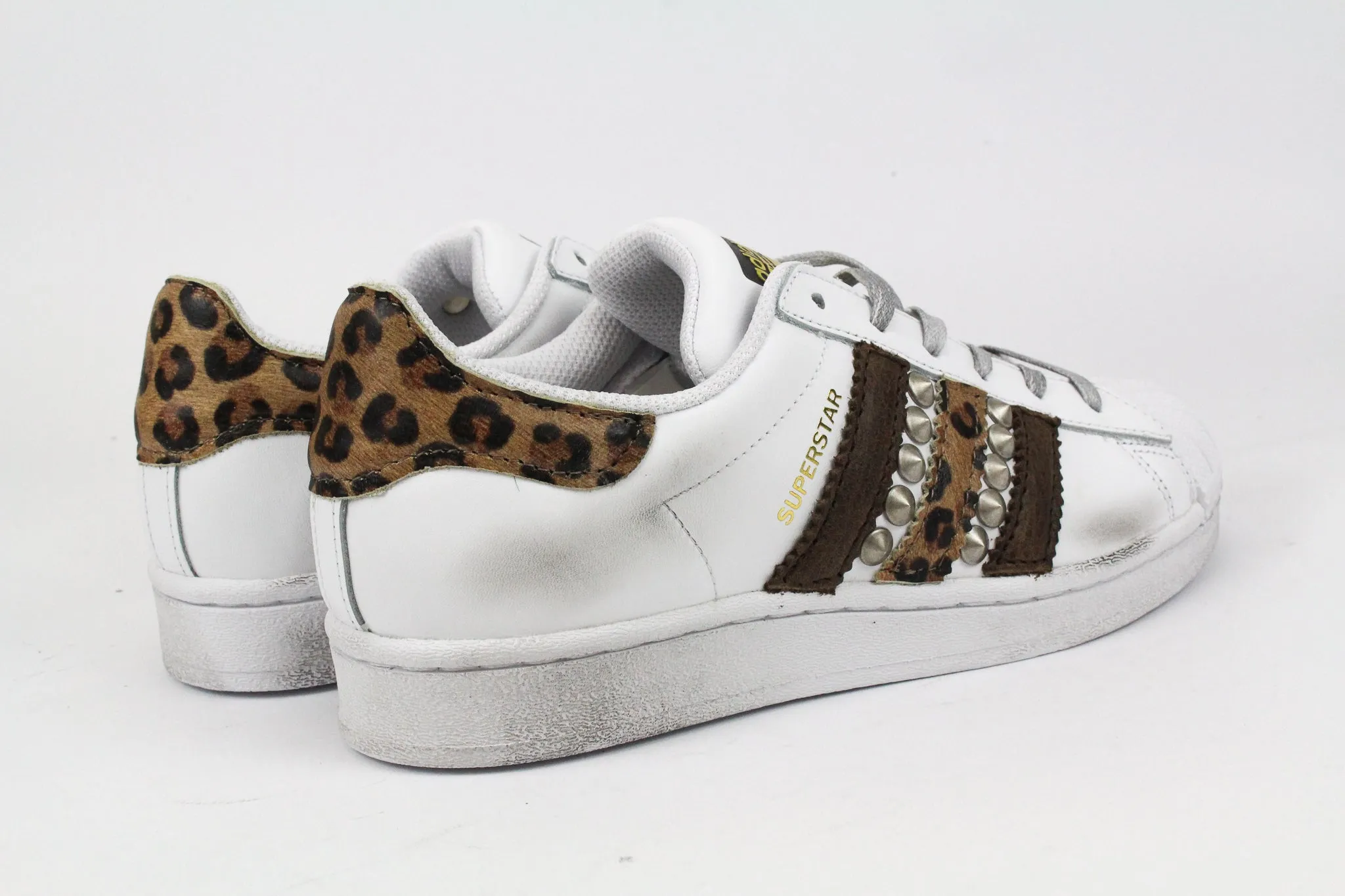 Adidas Superstar Pelle Maculata & Borchie Suede Finish