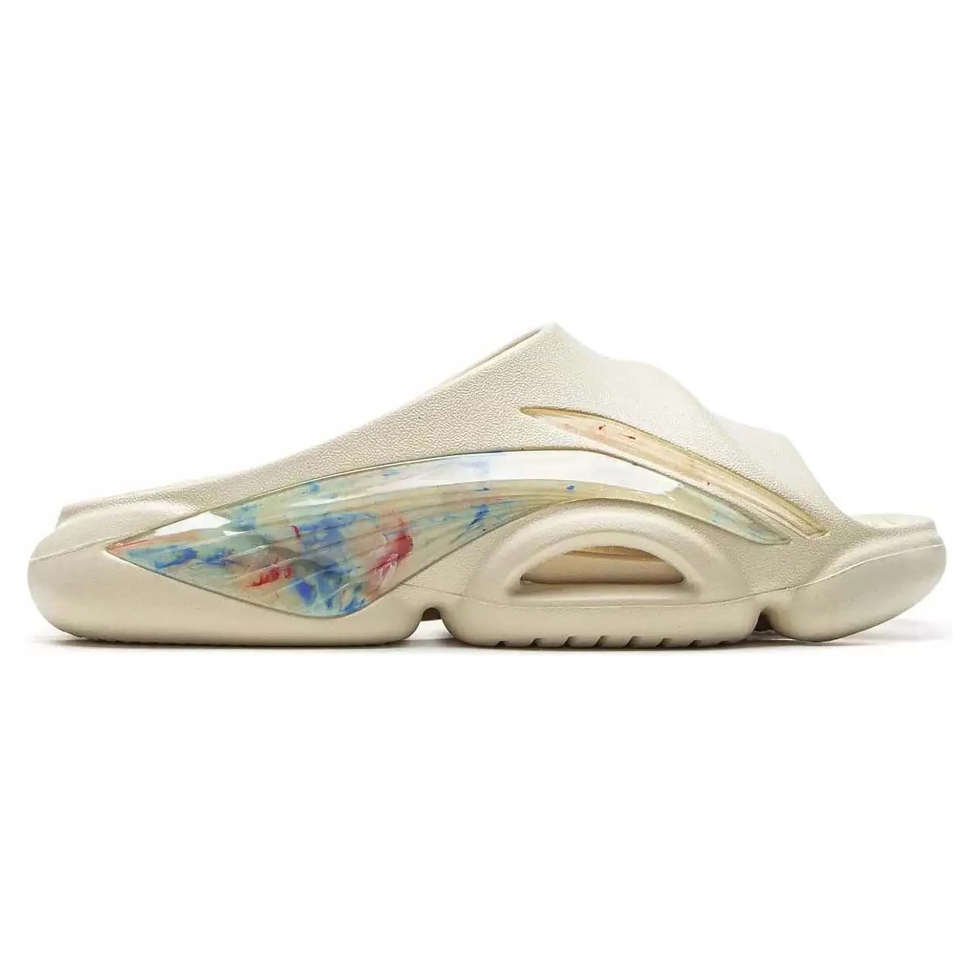 Bad 5 OG 'White Multi' Men's Slides Low Arch