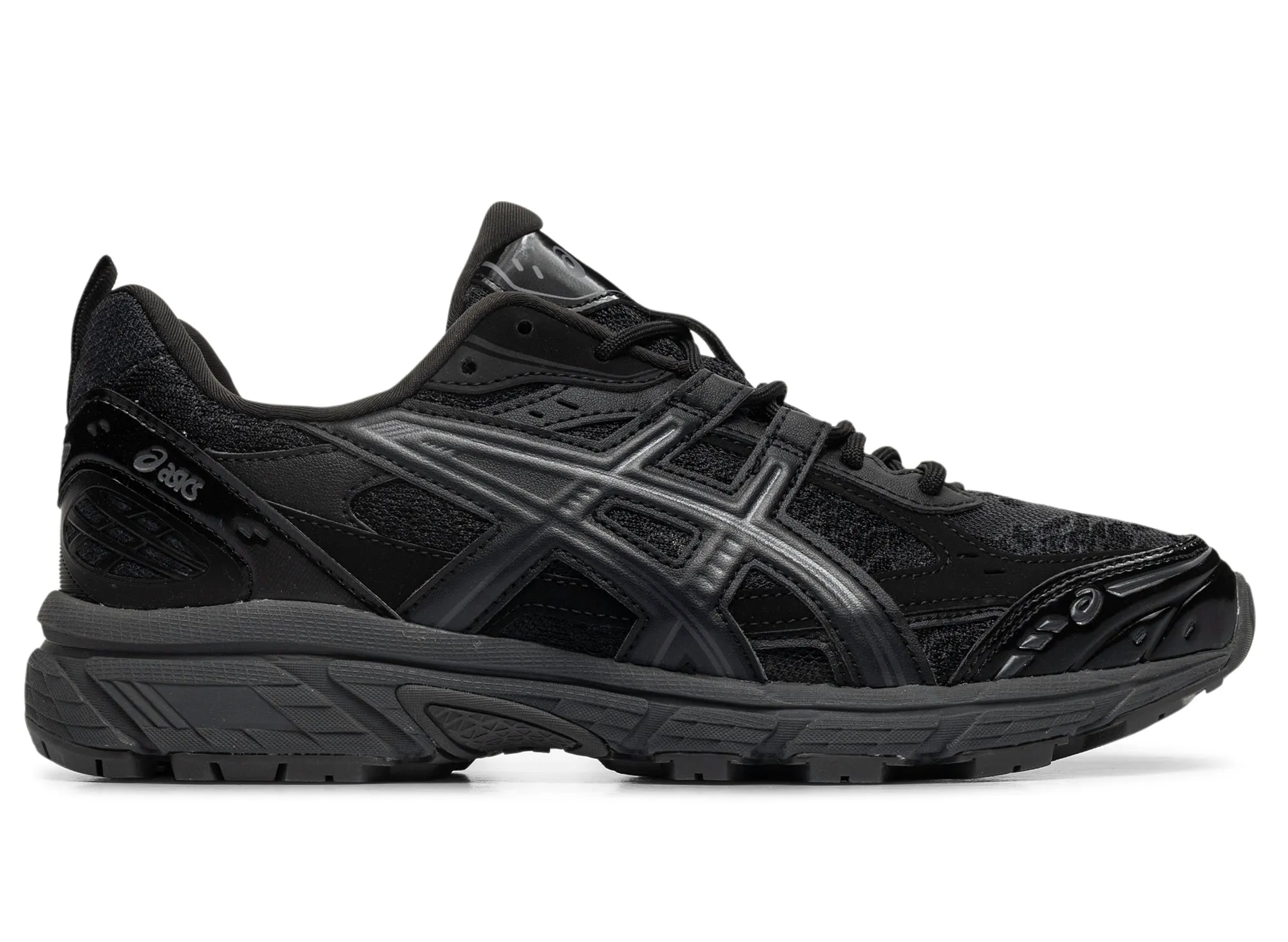 Compression Foam Collar Microfiber Collar Asics Gel Nunobiki 'Black / Obsidian Grey'
