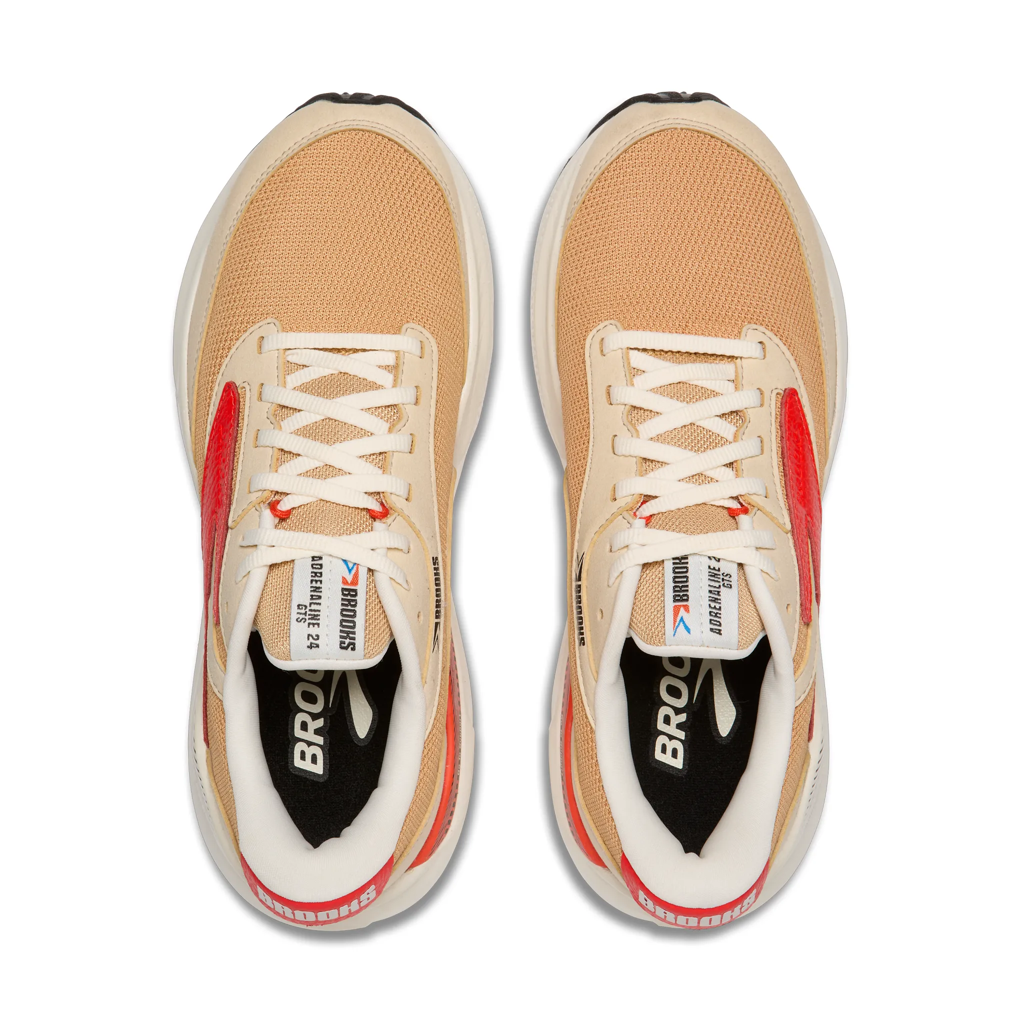 Women's Adrenaline GTS 24 running in dusty tracks shoes
