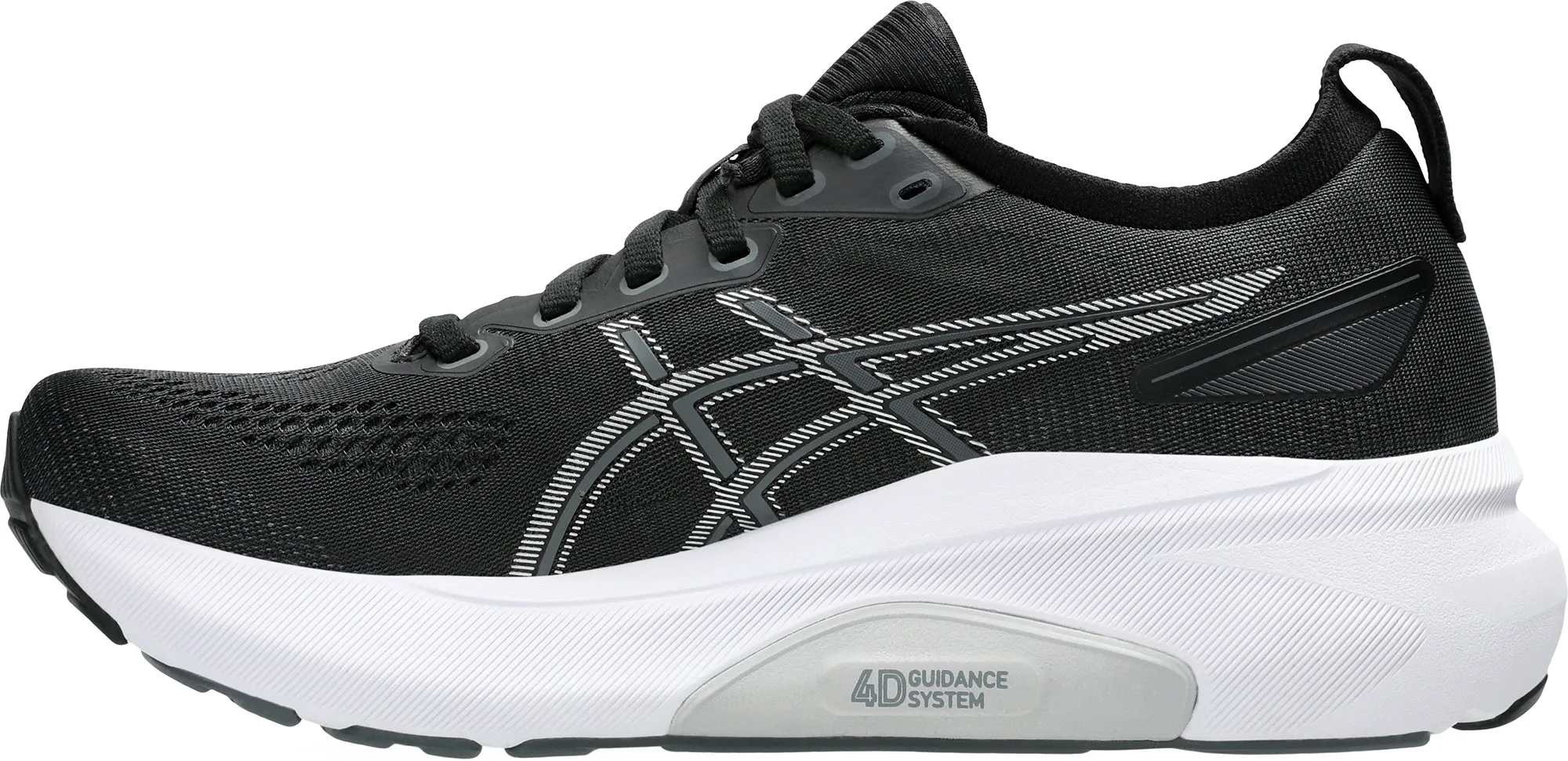 Asics Gel Kayano 31 Womens Running Shoes - Black React running on a sand track shoes