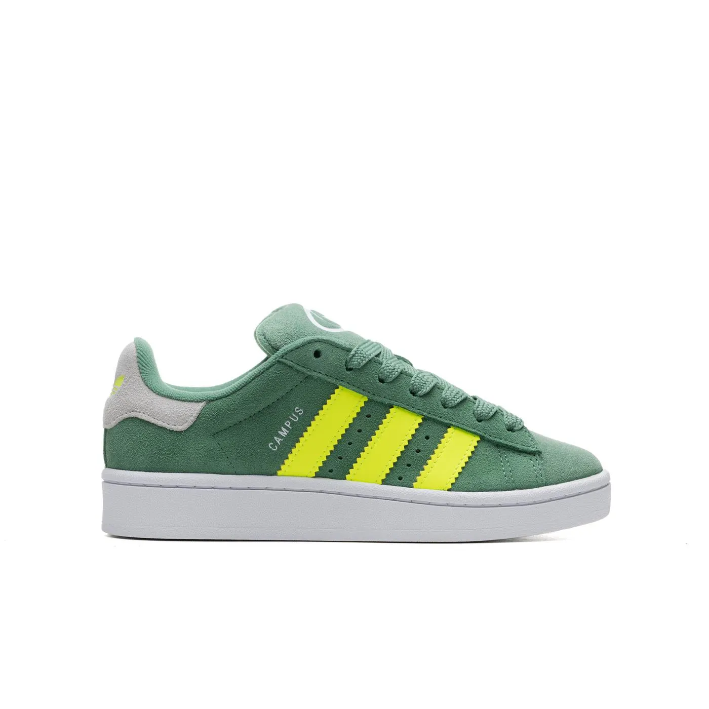 Trendy Look Dynamic Fit System Adidas Originals Campus 00s J Preloved Green/Solar Yellow