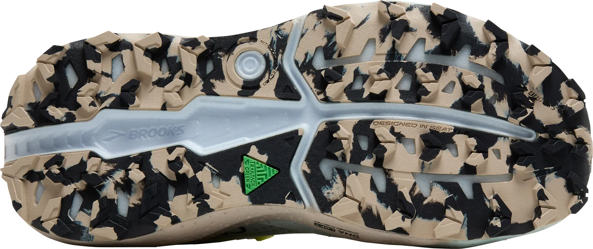 gravel shoes Brooks Caldera 8 Womens Trail Running Shoes - Blue