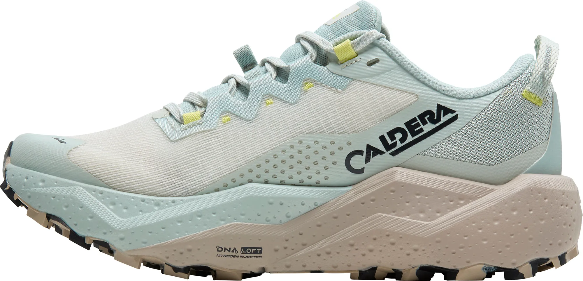 Micro Perforations Proprietary Cushion Compound Brooks Caldera 8 Womens Trail Running Shoes - Blue