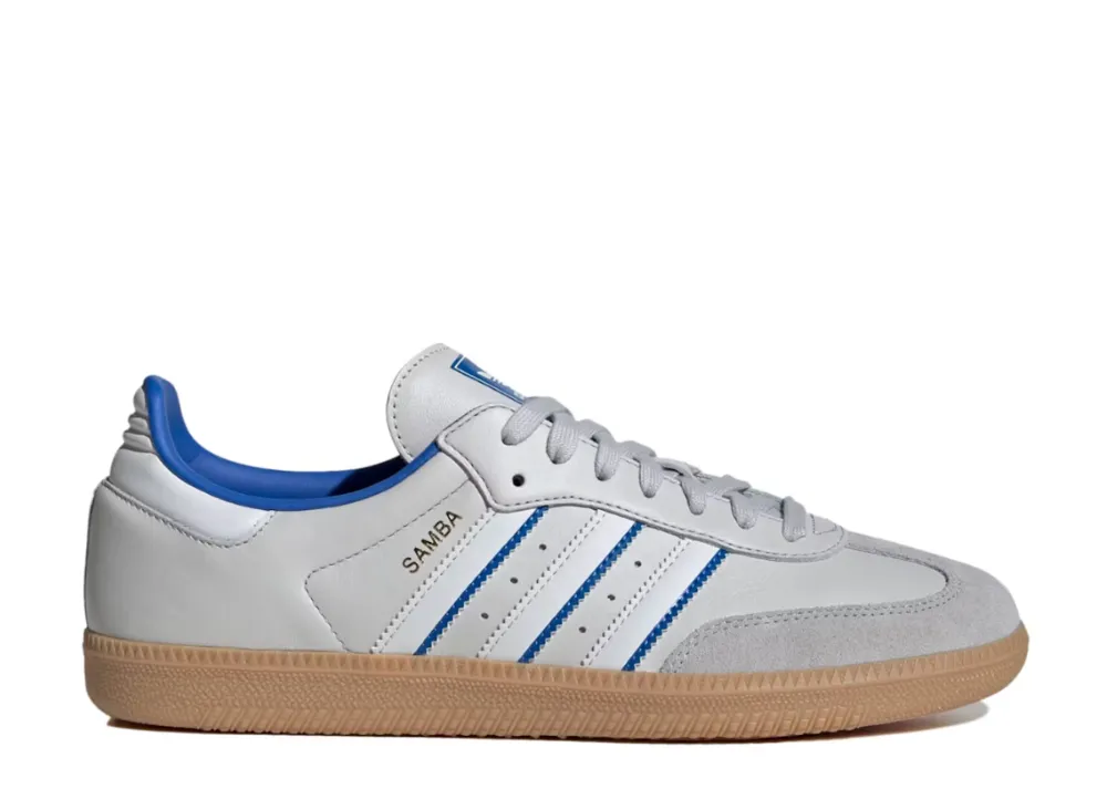 Comfortable Cushion Run Errands Adidas Samba OG Grey One Blue