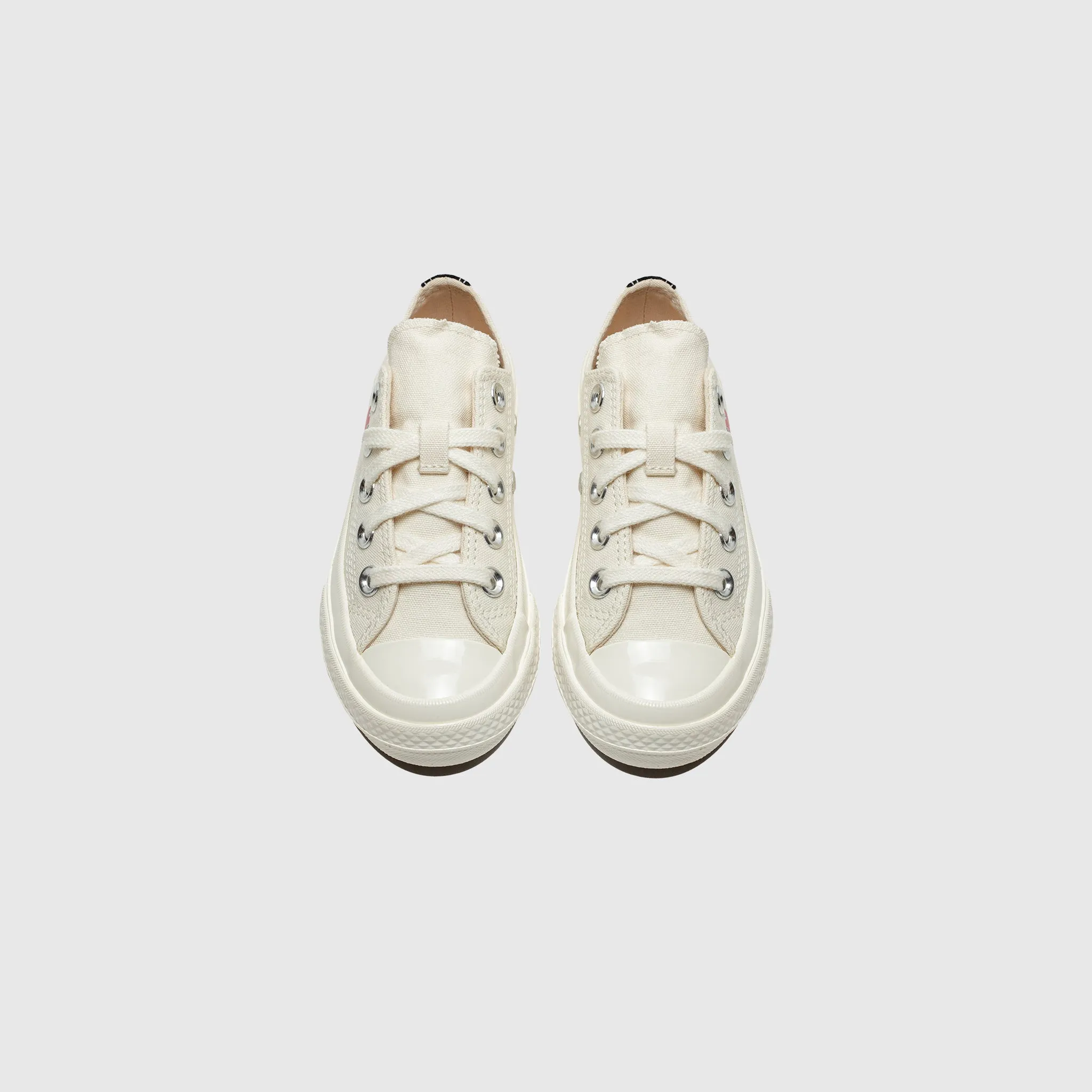 CHUCK TAYLOR ALL-STAR '70 LOW (KIDS) "MILK SINGLE HEART" Antique Glow Seamless Inner Construction